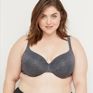 Lot of THREE Cacique True Embrace Unlined Underwire Bras -  44D